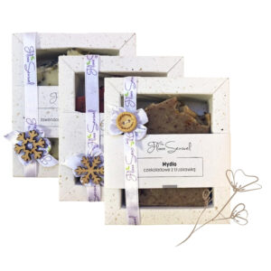 Pomysł na prezent: 3x Mydło Czekoladowe, Lawendowe i Różane