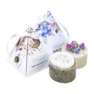 Zestaw upominkowy: 2x Niepowtarzalne Mydła w Piramidkach